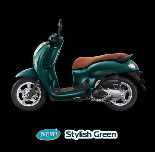 SCOOPY STYLISH GREEN