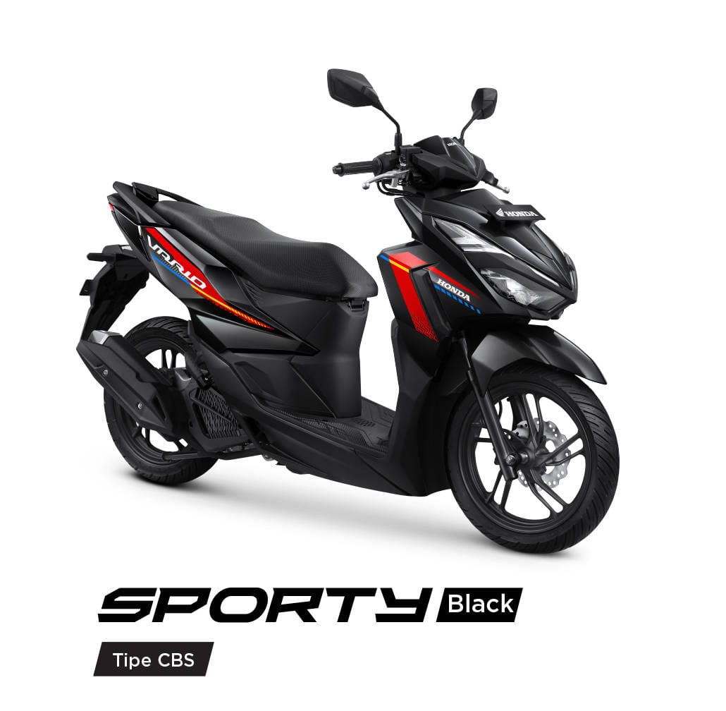 VARIO 125 CBS ( SPORTY BLACK )
