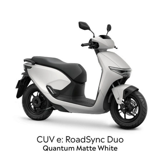 CUV e: ROADSYNC DUO ( QUANTUM MATTE WHITE )
