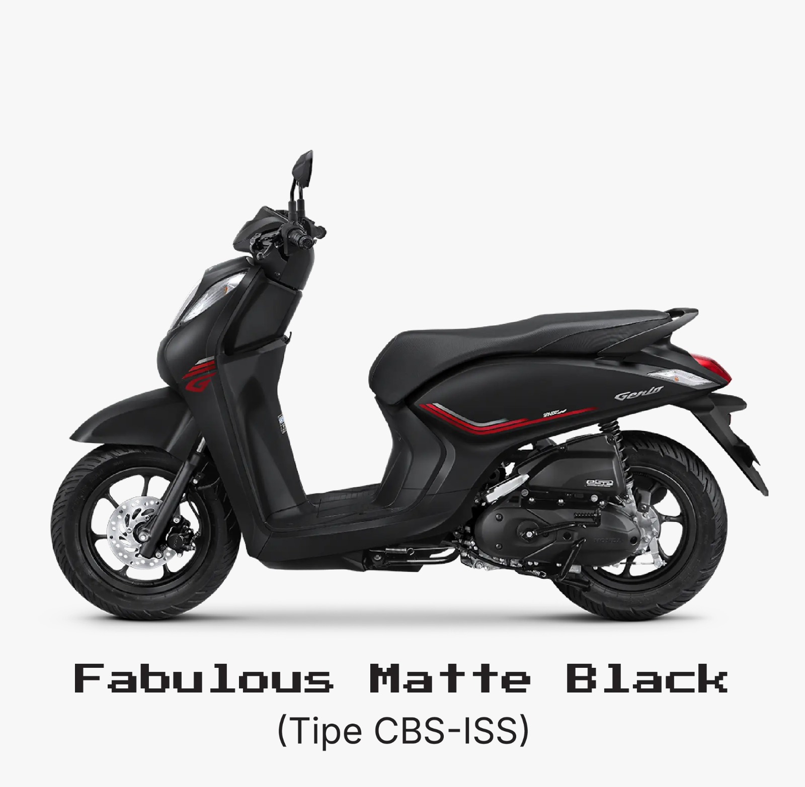 GENIO CBS ISS FABULOUS MATTE BLACK