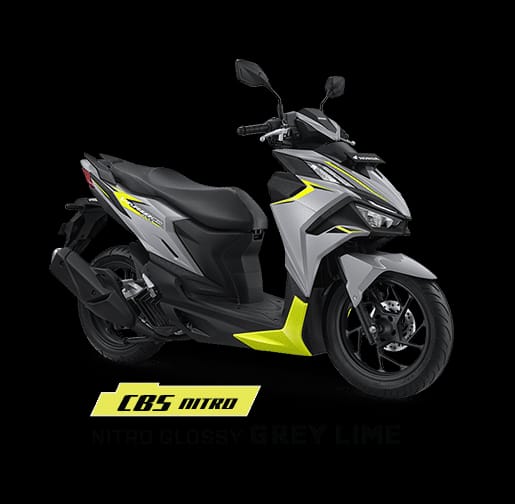 VARIO EVO 160 CBS NITRO Glossy Grey Lime
