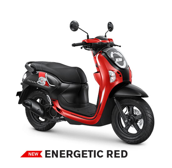 SCOOPY ( NON SMART KEY ) ENERGETIC RED
