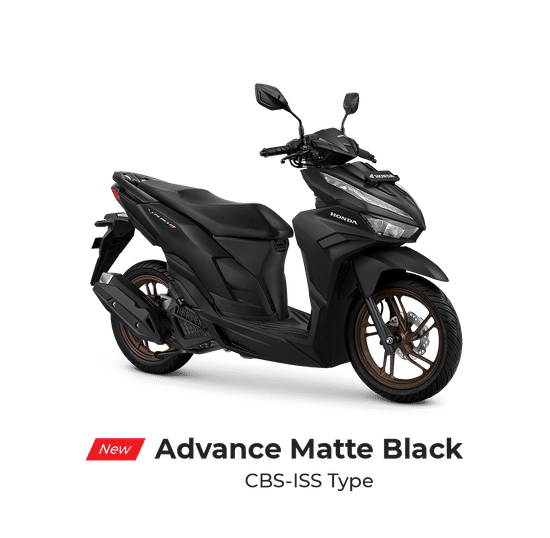 VARIO 125 CBS ISS ( ADVANCE MATTE BLACK )