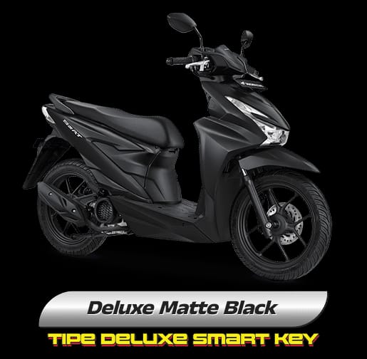 BeAT SPORTY  DELUXE SMART KEY Matte Black