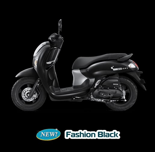SCOOPY FASHION BLACK